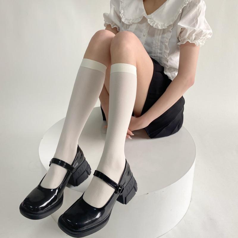 Kave Women'S Knee High Socks  New Fashion Colorful Stockings Middle Tube Socks Cosplays Calf Socks Long Boot Stockings Gifts