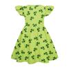 Girls' Summer Princess Dress - A-Line T-Shirt Dress St. Patrick's Day