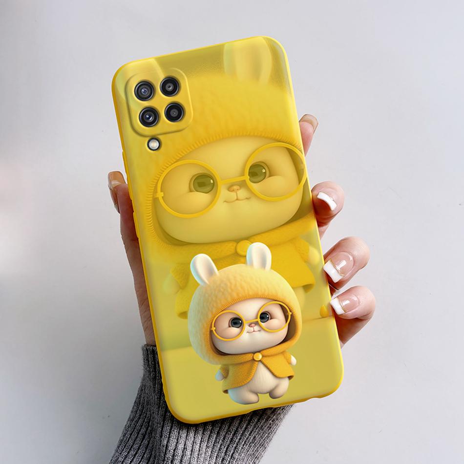 For Samsung M32 Case Cute Astronaut Painted Soft Bumper Funda Silicon Back Cover on Samsung Galaxy M32 M 32 SM-M325F Phone Case