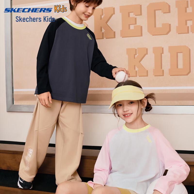 Skechers Kids  Unisex Pure Cotton Long Sleeve Knit Top L325K011 L