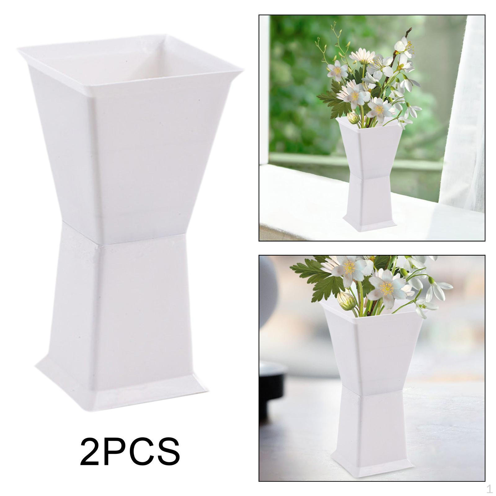 2 Pack Floral Bases for Arranging Bouquets, Reusable Support Events Small