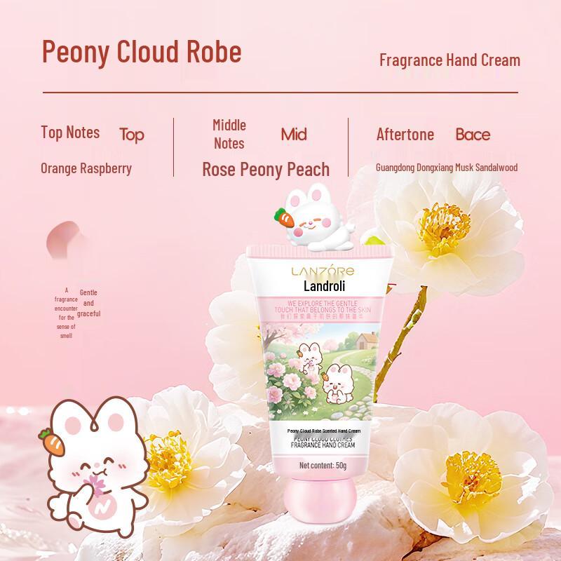 Lanzuoli Peony Cloud Fragrance Hand Cream