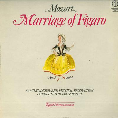 LP Record FRITZ BUSCH - Mozart : Marriage Of Figaro Act 3 A CFP118 CLASSICS FOR PL Unknown Classical Used