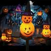 Halloween Pumpkin Solar Garden Light, Festive Garden Light Decoration for Pumpkin Light for Outdoor Pathway, Lawn, Yard