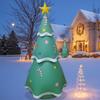 Inflatable Christmas Tree, Outdoor Ornament, Yard Decoration, with Light for Party
