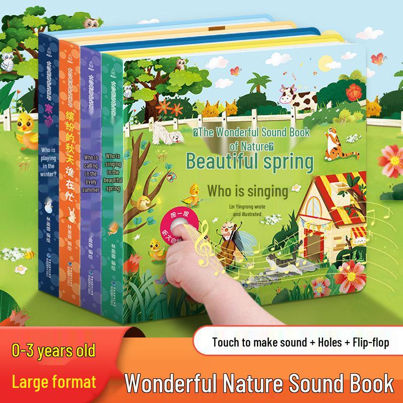 Wonderful Nature Sound Book: Early Education Picture Book for Babies and Toddlers 0-3 Years