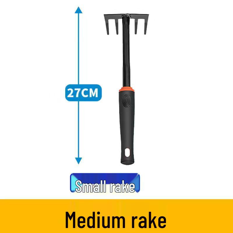 Tide-Chasing Dual-Headed Hoe: Versatile Tool for Beachcombing, Weeding, Planting, and Soil Loosening
