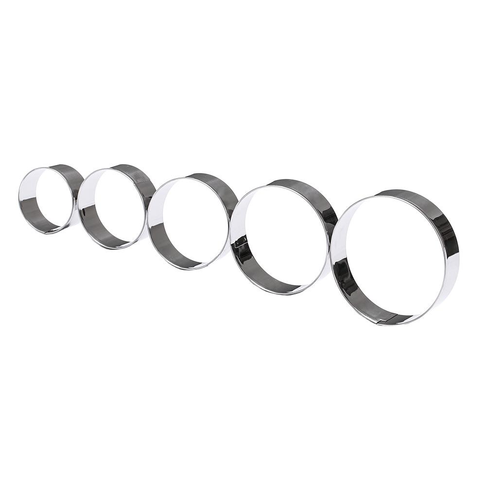 Steel Metal Chocolate Stencils Bakeware Fondant Mould Baking Tools Cookie Cutter Cake Mold