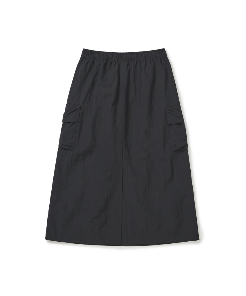 Snow Peak Apparel Cample Flare Skirt (S26Zwcsk11) Charcoal