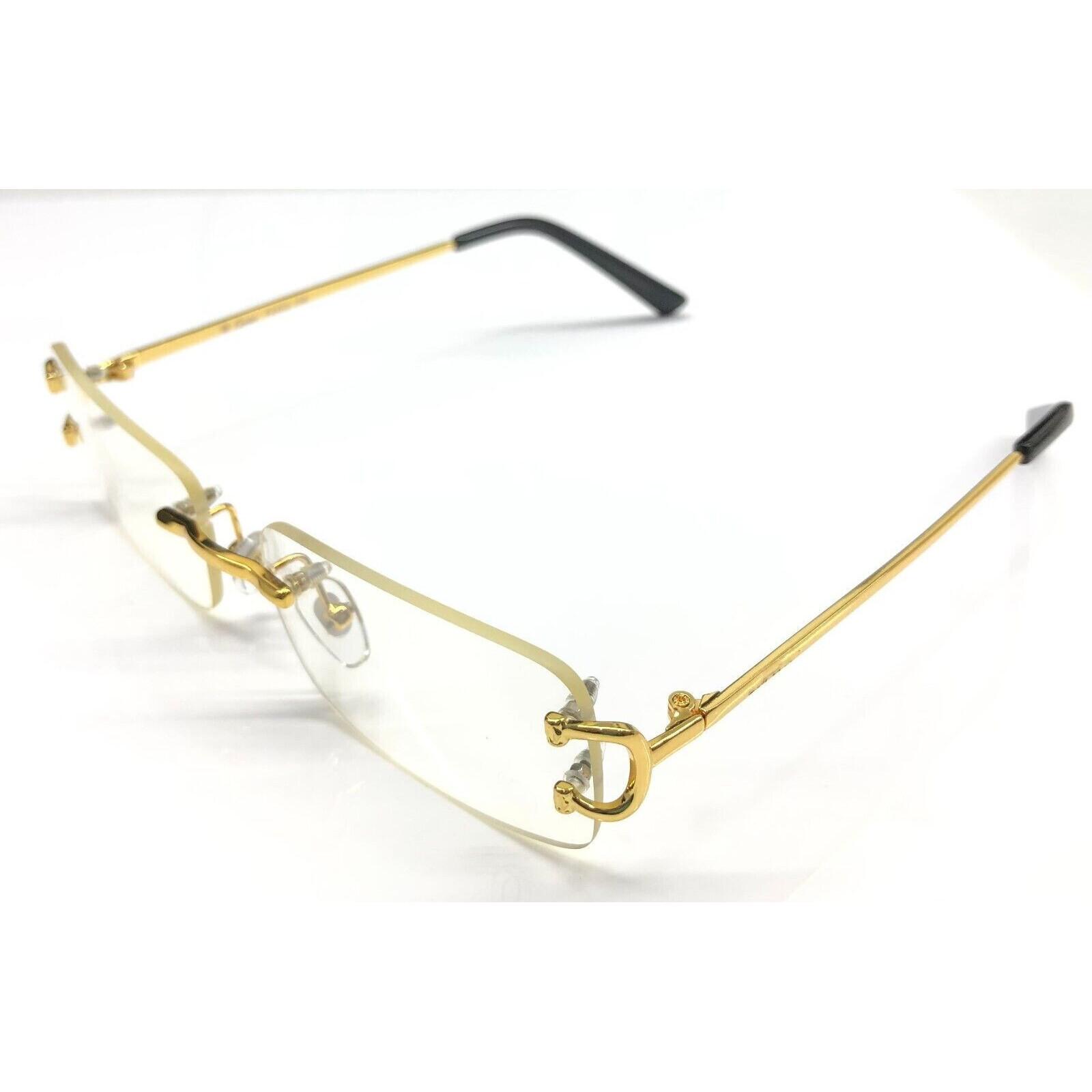 

RSINC Безободкова оправа окуляри Окуляри Для Чоловіків та Жінок Золотий - чорний cart-1 JL166604523023