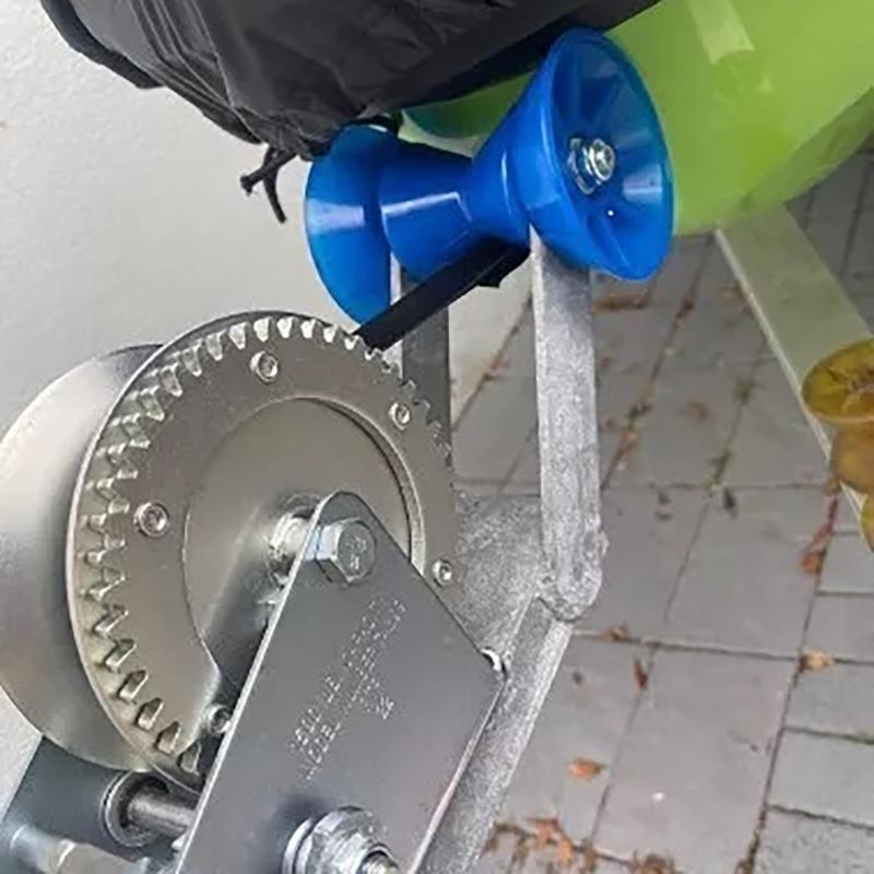 3inch/4inch Boat Trailer Roller with 1/2in Shaft Rubber Roller for Trailer Bracket Boat Accessory Easy Installation