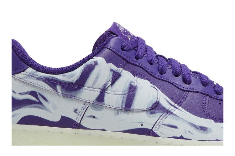 Nike Air Force 1 Low '07 QS Purple Skeleton Halloween (2021) Men's
