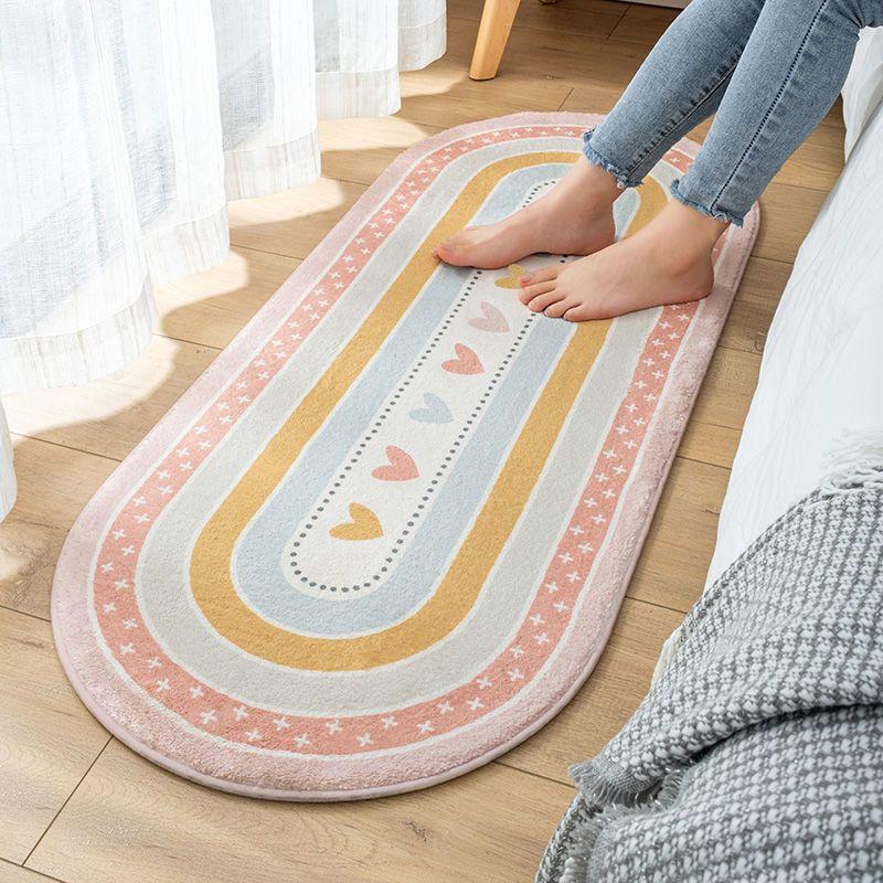 

VIKAMA Summer Bedside Rugs Living Room Carpet Sofa Carpet Bedroom Carpet Office Carpet Foot Rugs Floor Mat Hydrophobicity 50X120CM(1.6X3.9FT