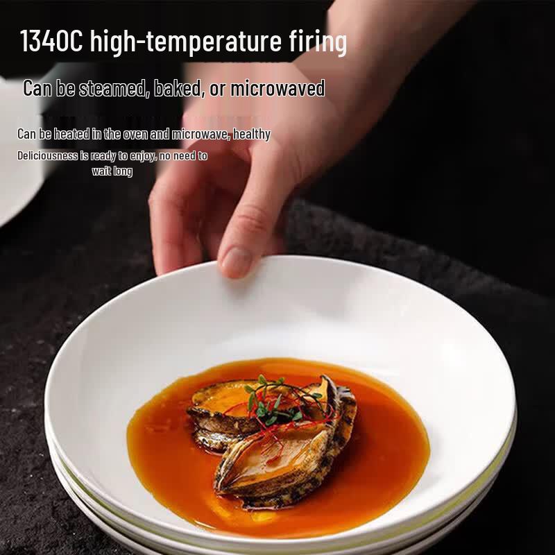 Yu Xia Ceramic Deep Soup Plate Set