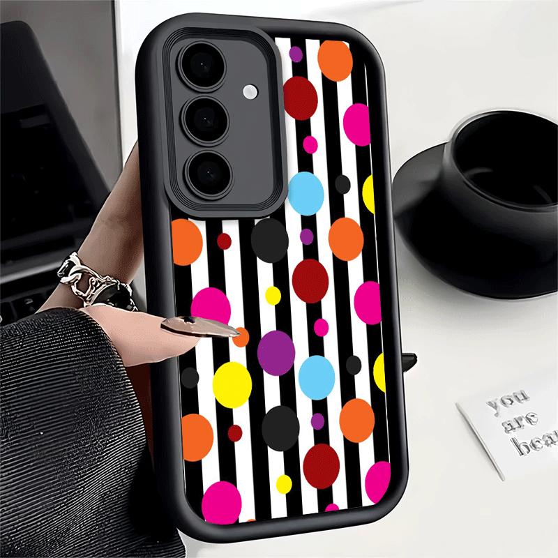 Mobilskal för Samsung Galaxy A17 A16 A15 A14 A13 Prickar Konst Mode Design A56 A36 A26 A55 A35 A25 A54 A34 A24 A53 A33 A23