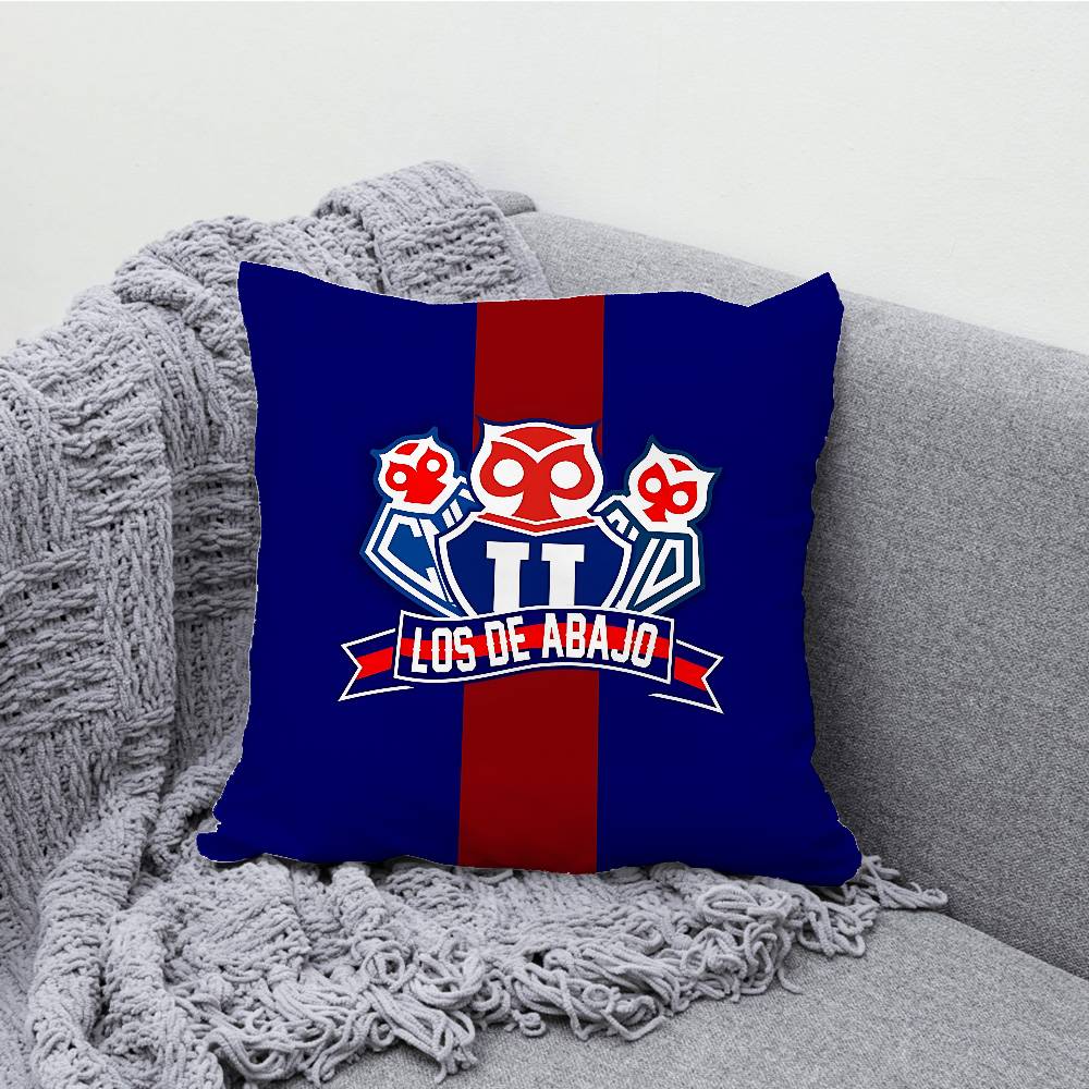 C-Chile University Logo Pillow Case For Sofa Decor Car Office Room Printing Cushion Cover Decorations and Protector