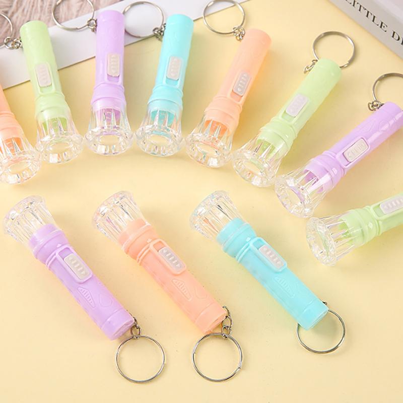 10/20Pc Mini Led Glow Flashlight Kids Birthday Party Carnival Wedding Guest Gift Goody Bag Pinata Filler Classroom Prizes Trophy