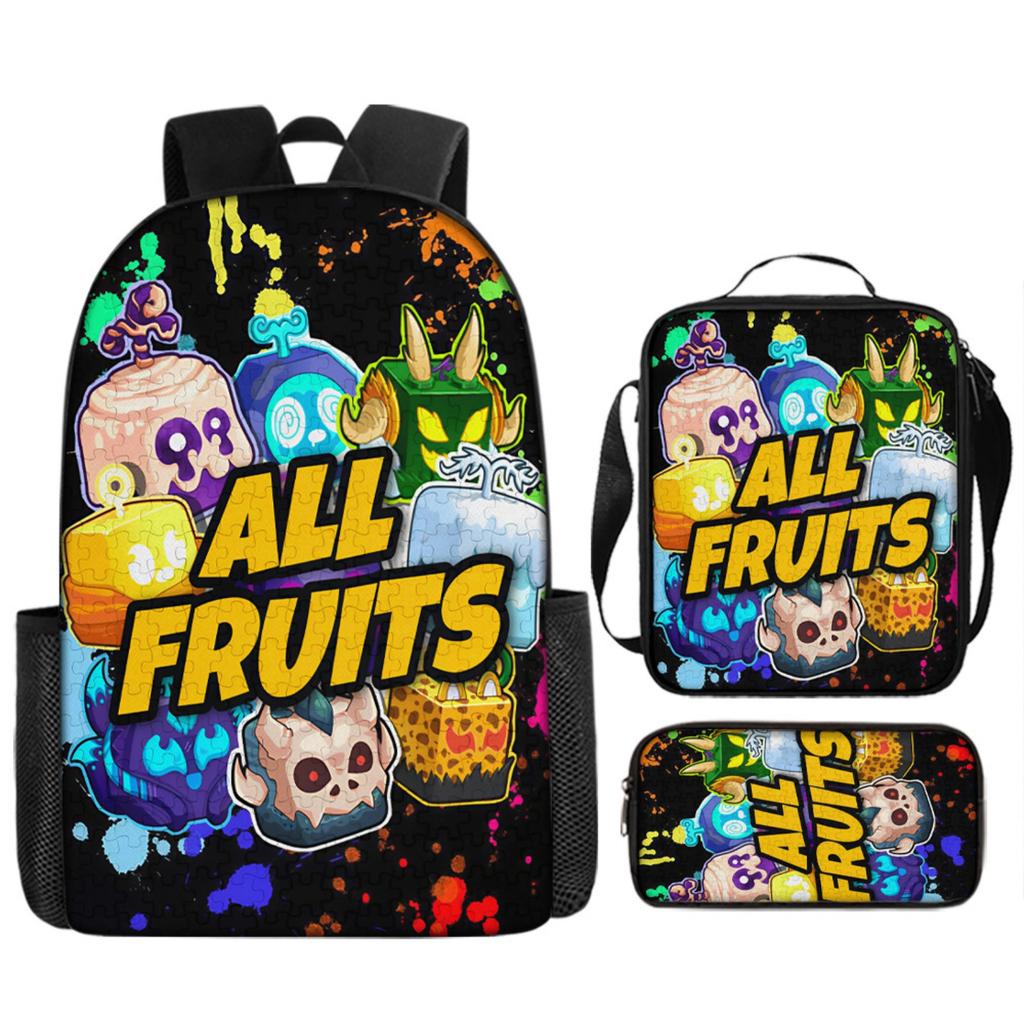 Large-capacity Backpack For Primary And Secondary School Students, Cartoon Shoulder Bag And Pencil Case For Children