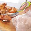 Ergonomic Handles Refrigerator Magnetic Scissors with Protective Cover Kitchen Scissor  Fish
