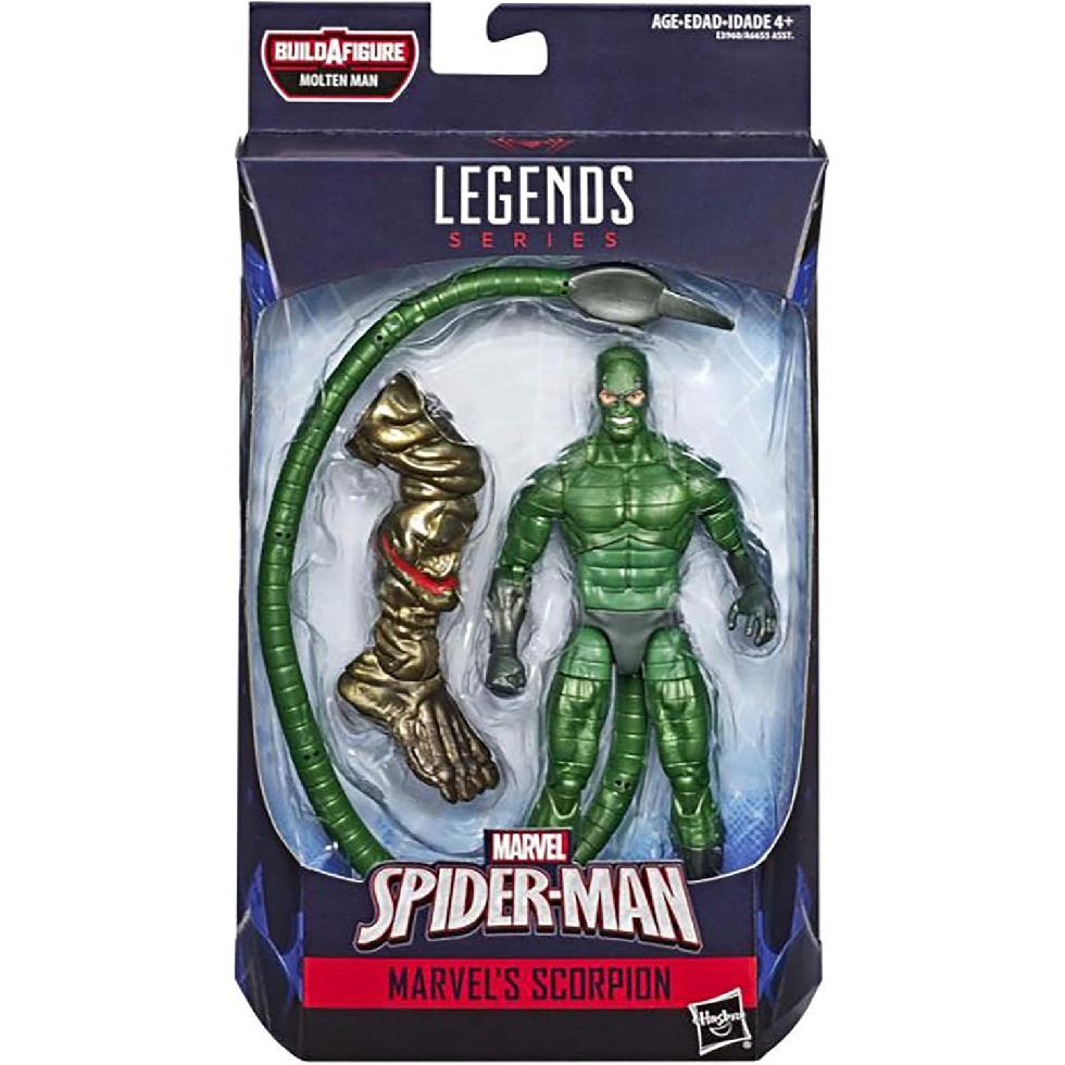 Человек-паук Marvel Legends Серия 6  Скорпион Marvel Коллекционная фигурка