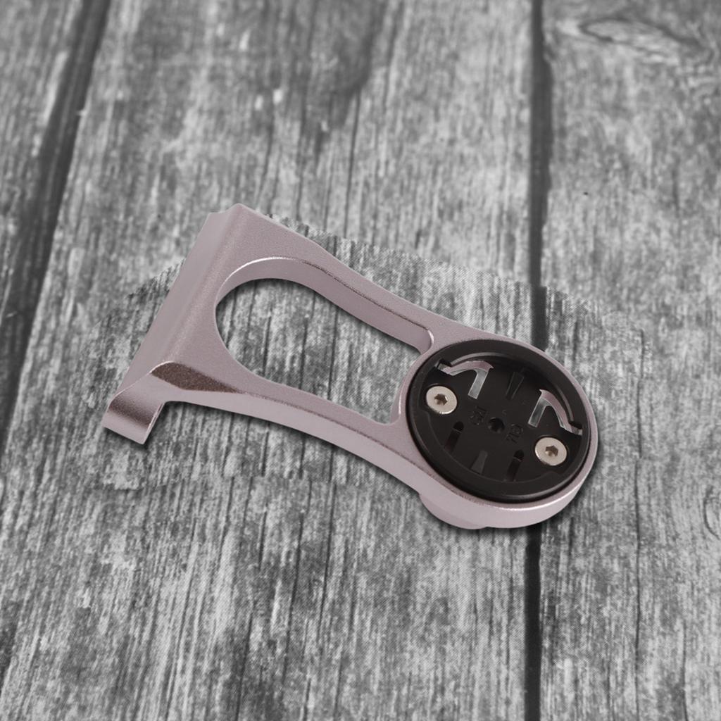 Fahrradtacho Computer Aluminiumlegierung Verlängerungshalterung für Garmin (Titan)