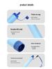Portable Emergency Water Purification Straw for Camping and Outdoor Filtration