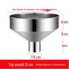 Jingyuheng Large Stainless Steel Powder & Jam Funnel