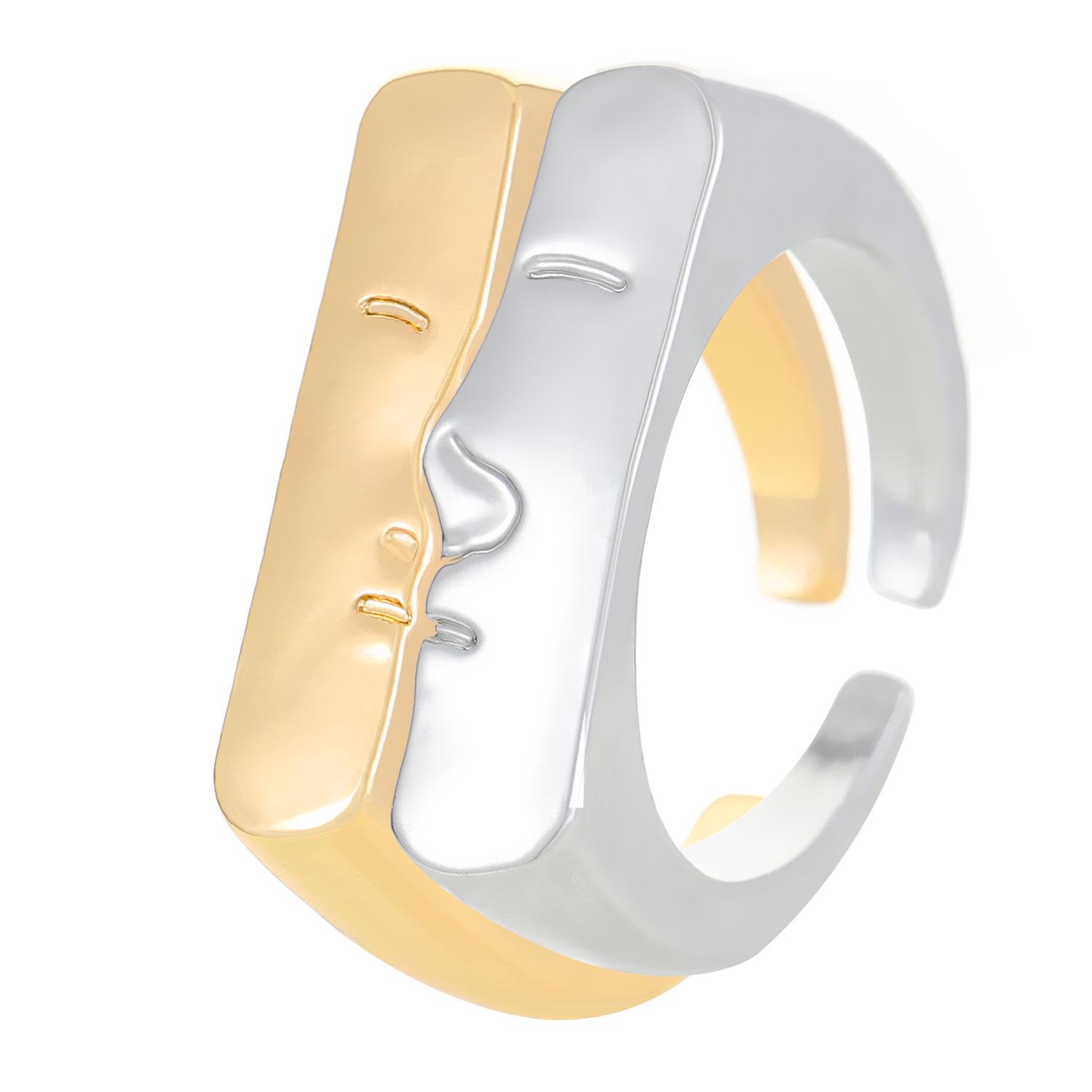 

Креативные модные парные кольца с крестом - Набор из двух частей для женщин