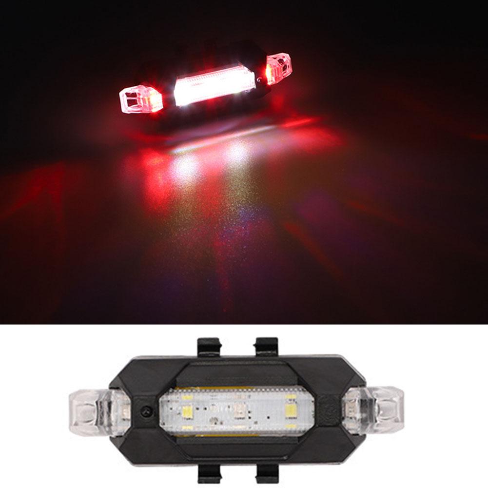 Motorcycle Lights Mini USB Rechargeable Drone Strobe Light  Mountain Bike Cycling Light Safety Warning Light Turn Signal LED