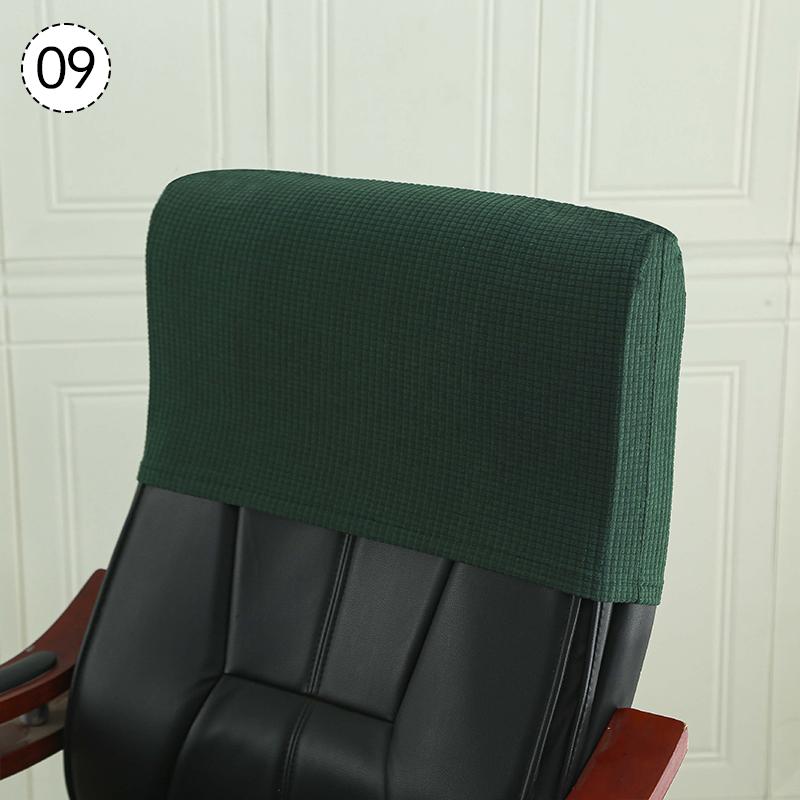 Elastic Chair Headrest Cover Home Office Armchair Backrest Head Pillow Covers Protection Dustproof Gaming Chair Slipcover