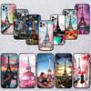 Paris Eiffel Tower Case for Samsung Note 20 10 S25 Plus Ultra Lite FE M20 M21 M30 M31 M51 A11 A26 A51 A52 A53 A56 A70 A71 A72 A73