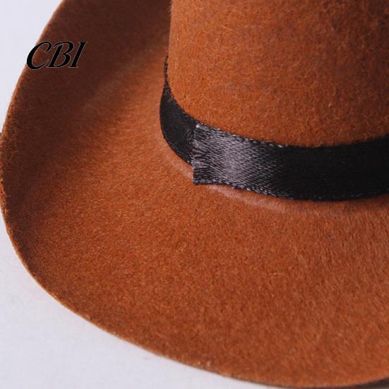 Outdoor Pet Accessory Cowboy Hat, Western Costume Retro Mini Adjustable Headwear Hat for Dogs Cats Halloween Party Cosplay Funny Photo Props