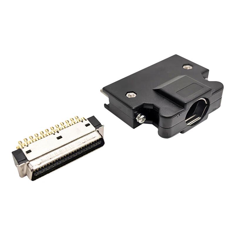 Промышленный сигнальный штекер Huixiang JD для приводов Mitsubishi MR-JE/J3/J4/J5 50-Pin