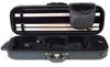 Super Light Oblong Violin Case (Square), Black