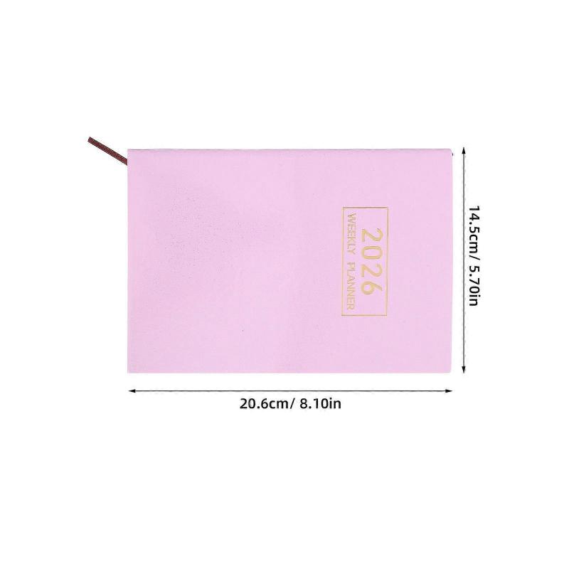 2026 Plan Notebook Weekly Planner Journal with PU