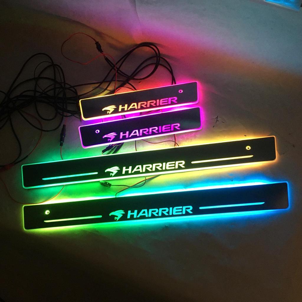 Infrared Non-Destructive Sill Strip with 13-Mode LED Magnetic Welcome Pedal for Lingfang HARRIER
