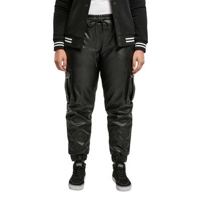 Urban Classics Faux Leather Cargo Pants