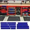 12Pcs Magnetic Toolbox Labels Reusable 3D Printed Tool Box Organize Accessories for Steel Toolboxes Carts Drawers Cabinets DIY Garage Organization