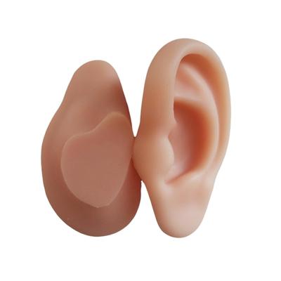 Ziyue Silicone Ear Model, Artificial Dummy Ears for Ear Acupuncture and Sutures, Art Accessories, Set of 1 (Left and Right), Skin Tone
