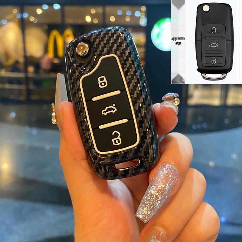

Чехол для ключа Volkswagen для Polo Plus, Lingdu, Tayron, S-Tiguan, ID.4 X, ID.6 X, ID.7 и оболочки ID.4 1
