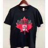 Vintage Maple Leaf Graphic Canada Nobody 51 Tshirt Casual Fashion Streetwear Man T Shirt Cotton Breathe Comfot Summer Tees