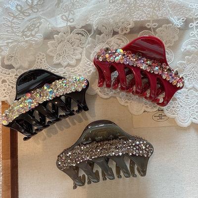 Minimalist and Versatile Korean-Style Bun Hair Clip for Women, New Arrival High-End Fully Beaded Elegant Hair Clip