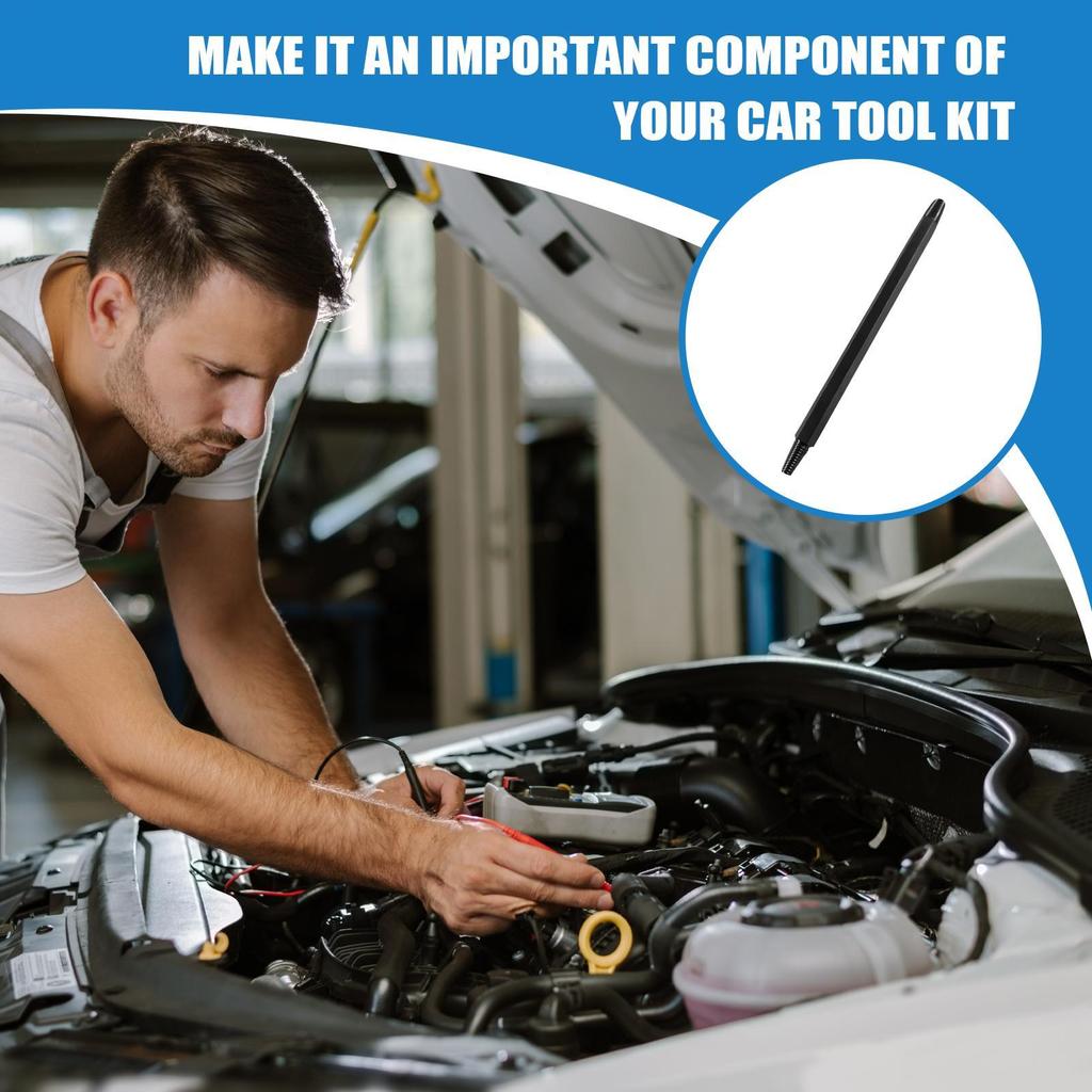 Spark Plug Extractor Tool Hexagonal Universal Auto Accessories Glow Plug Removal Tool for Garage Vehicle Inspector Shop Car