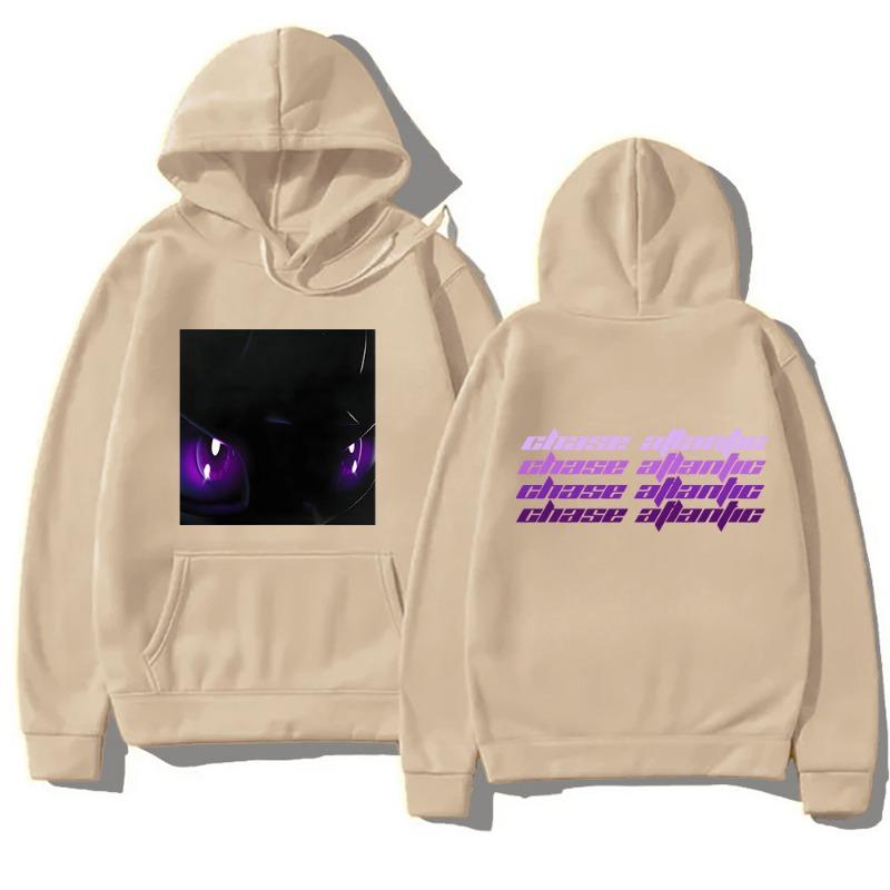 Chase Atlantic Die for Me Graphic Printing Sweatshirts Hoodie Tracksuit Men New  Fashion Autumn Winter Fleece Loose Sweatshirt