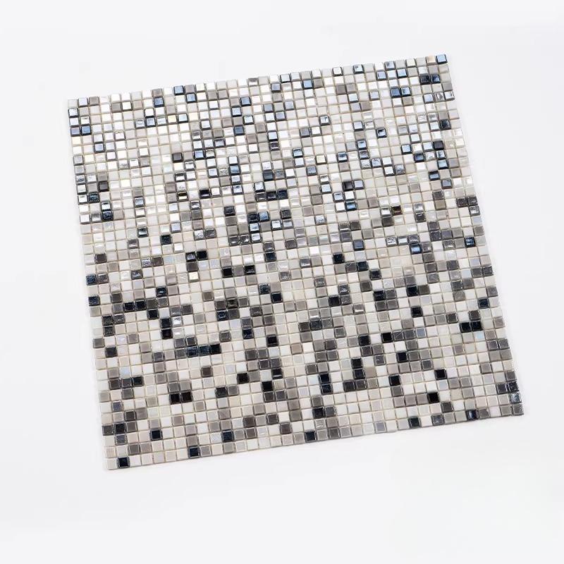 

3D Mosaic Wall Mural Tile Sticker Peel and Stick Self Adhesive Waterproof Vinyl Wallpaper DIY Kitchen Bathroom Home Decor Design (as the picture,1PC 31.6x31.6cm)