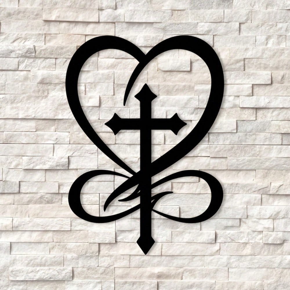 Premium Heart-Shaped Metal Wall Art for Autumn, Valentine's & Weddings
