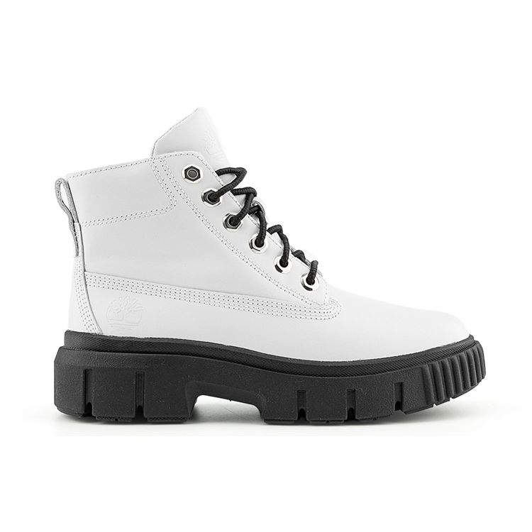 Timberland Leather Durable Casual Versatile Short Outdoor Boots Women Boots White A41ZW-100