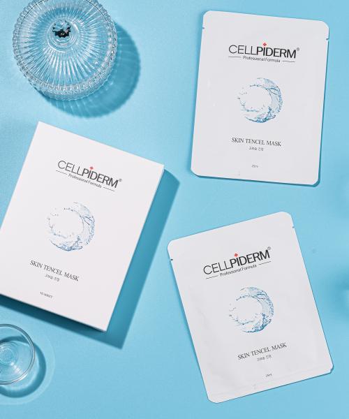 Cellpiderm Skin Tencel Mask 25ml X 10 Sheets