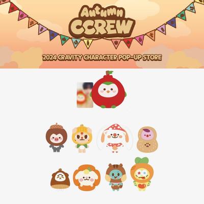 2024 CRAVITY Character Autumn CCREW POP-UP Store 25cm Doll
