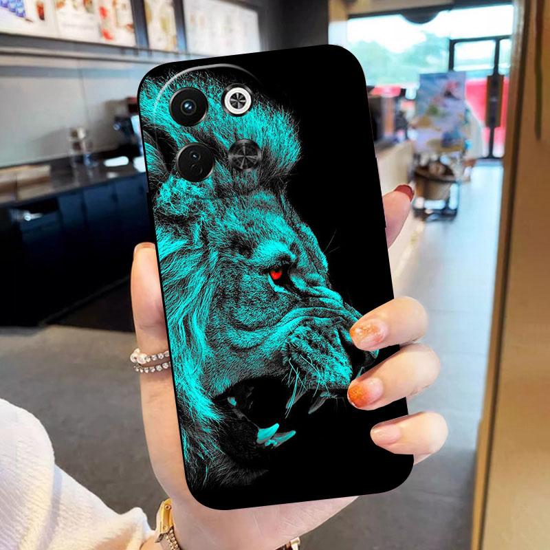 Für Tecno Spark 30 5G Hülle Weiches TPU-Silikon Funda Für Tecno Spark30 Handyhülle Stoßfest Kratzfest Schale Rückseite Coque